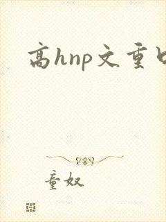高hnp文重口