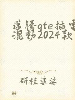 迈腾gte插电混动2024款价格