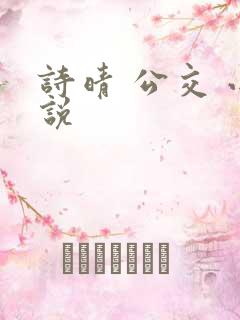 诗晴 公交 小说