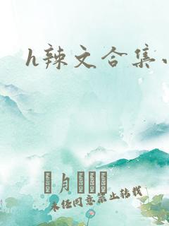 h辣文合集小说