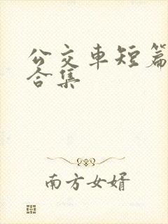 公交车短篇小说合集