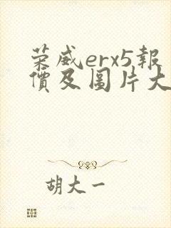 荣威erx5报价及图片大全 价格