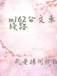 m162公交车线路