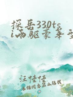 探岳330tsi两驱豪华型落地价