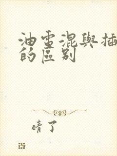 油电混与插电混的区别