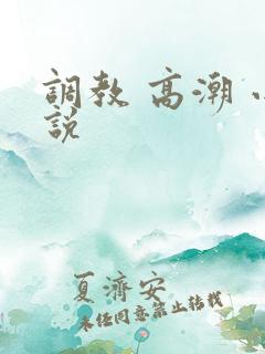 调教 高潮 小说