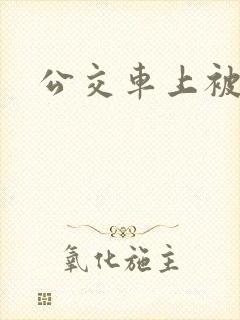 公交车上被摸爽