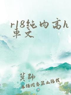 r18纯肉高h车文