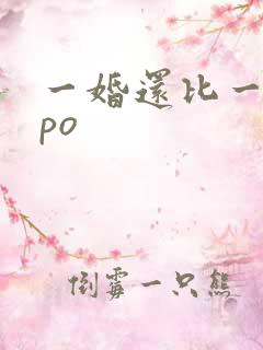 一婚还比一婚高po