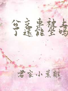 公交车被上高潮了还能坐吗视频