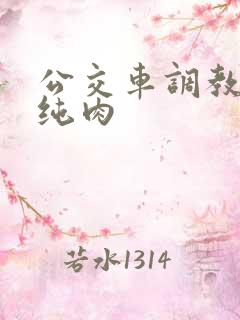 公交车调教小说纯肉
