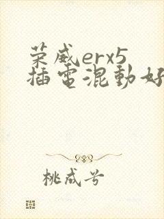 荣威erx5 插电混动好吗