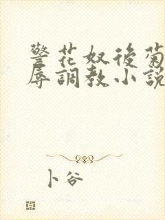 警花奴后菊被屈辱调教小说