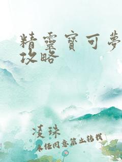 精灵宝可梦白金攻略
