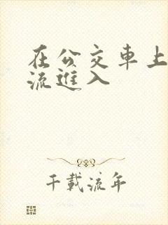 在公交车上被轮流进入