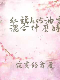 红旗hs5油电混合什么时候上市