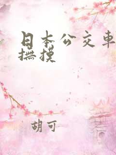 日本公交车上的抚摸