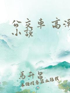 公交车 高潮 小说