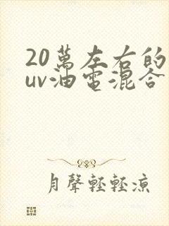 20万左右的suv油电混合推荐