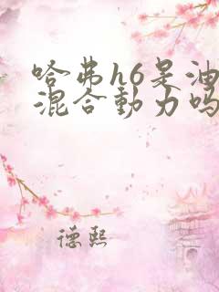 哈弗h6是油电混合动力吗