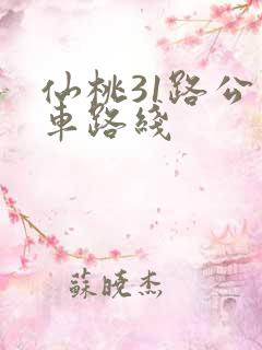 仙桃31路公交车路线