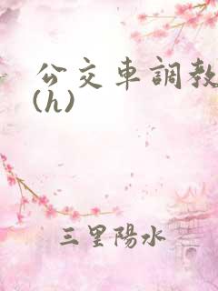 公交车调教少妇(h)