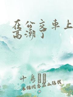 在公交车上被弄高潮了
