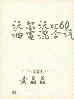 沃尔沃xc60油电混合汽车