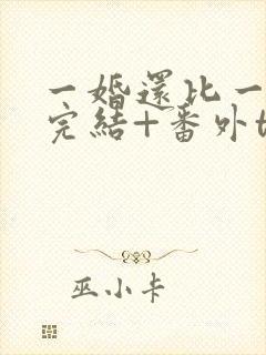 一婚还比一婚高完结+番外txt