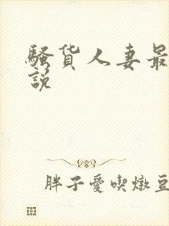 骚货人妻最新小说