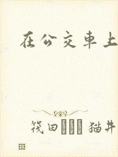 在公交车上操人