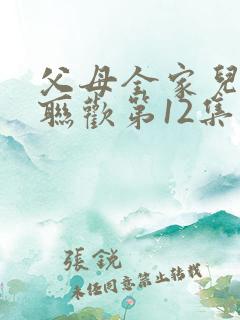父母全家儿女大联欢第12集