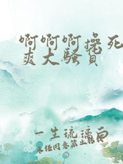 啊啊啊操死我了爽大骚货