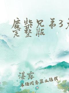 废柴兄弟3免费完整版