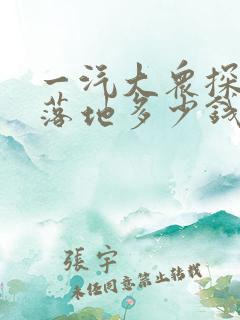 一汽大众探岳x落地多少钱