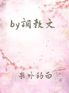 by调教文