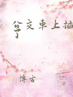 公交车上插进去了