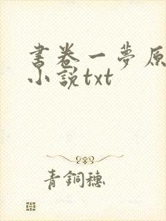 书卷一梦原著 小说txt