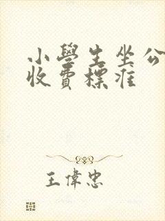小学生坐公交车收费标准