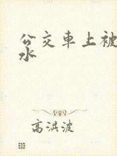 公交车上被插出水