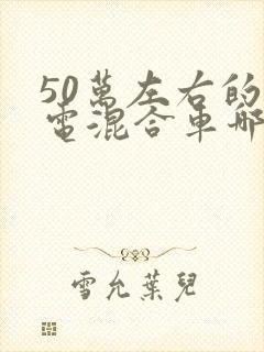 50万左右的油电混合车哪款好