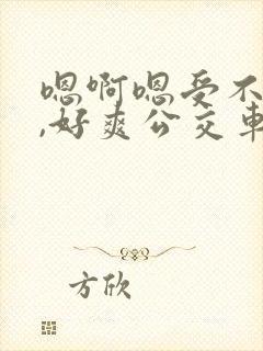 嗯啊嗯受不了了,好爽公交车