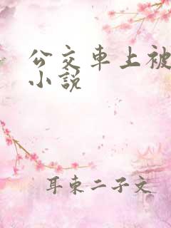 公交车上被插入小说