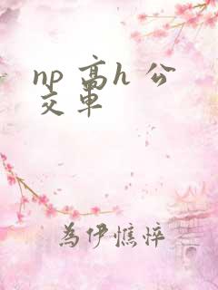 np 高h 公交车