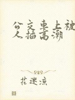 公交车上被陌生人插高潮