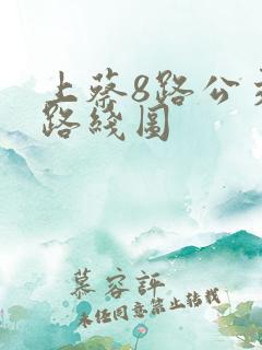 上蔡8路公交车路线图