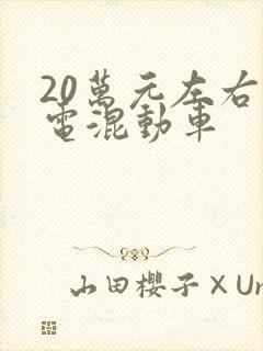 20万元左右油电混动车