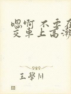 嗯啊 不要在公交车上高潮