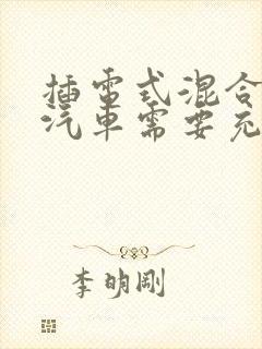 插电式混合动力汽车需要充电吗