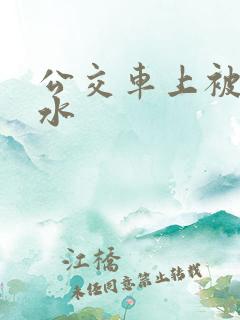 公交车上被蹭出水